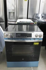 GE GRS60LAVFS 30" Stainless Slide-In Electric Convection Range NOB #158715