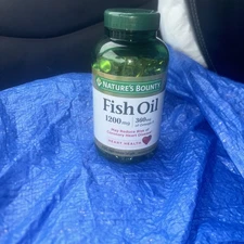 Nature's Bounty Fish Oil Softgels - 200 Count 08/26