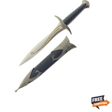 Stainless Steel 11" Medieval Dagger with Sheath - Ideal for Cosplay and Gifts