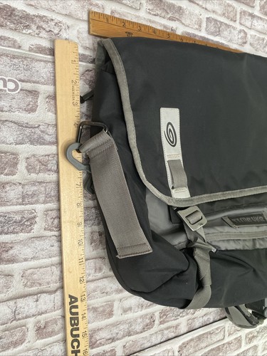 Timbuk2 Command Borsa Messenger per Laptop Media Nera e Grigia Tracolla 17” x 14” Y2k - Foto 13 di 15