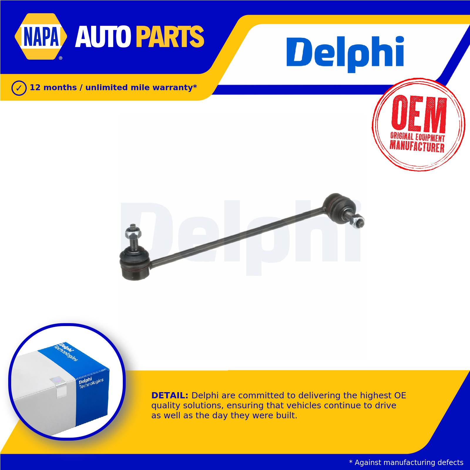 Anti Roll Bar Link Front TC2055 Delphi Stabiliser Drop Link 2033200489 Quality