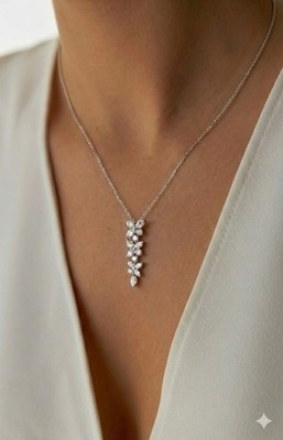 Tiffany & Co. Victoria Mixed Cluster Drop Pendant 2.12ct. F-VS | eBay