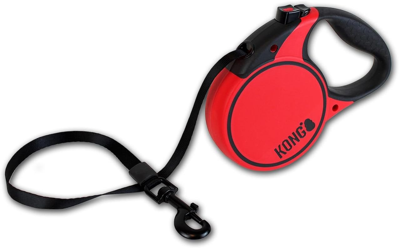 Terrain Retractable Dog Leash, Large, Red, 5M Tape