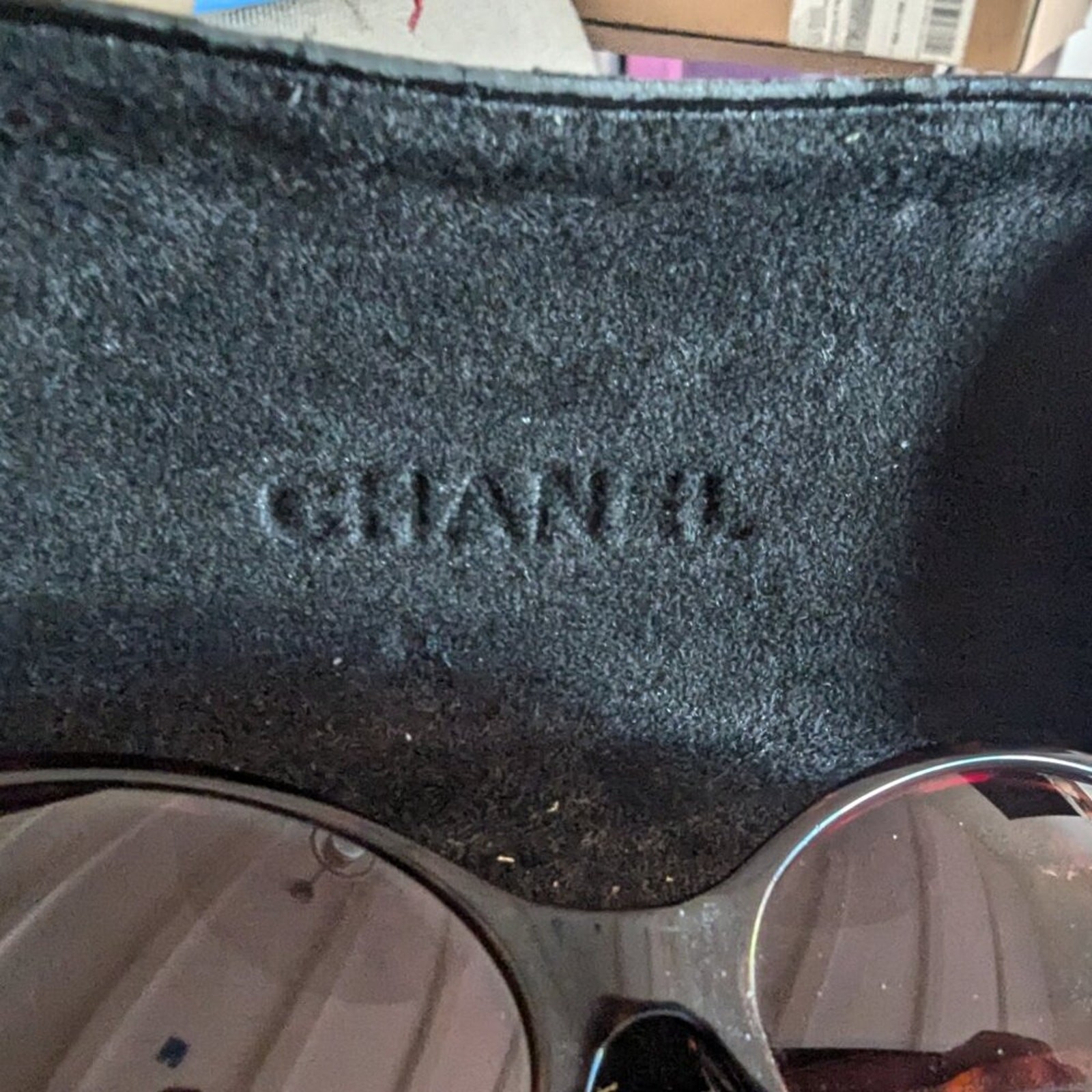 Chanel Interlocking CC Tortoiseshell Acetate Retr… - image 13