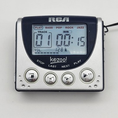 Vintage RCA Kazoo! RD1000B MP3 Audio Player mit Nick & Handschlaufen