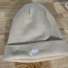 Nike 2 Piece Hat Glove Set Kids Youth 8-20 Khaki Tan Sand 9A2961-X5C NWT $24