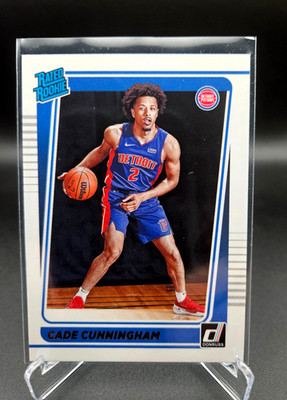 Cade Cunningham 2021-22 Panini Donruss Rated Rookie #211 RC
