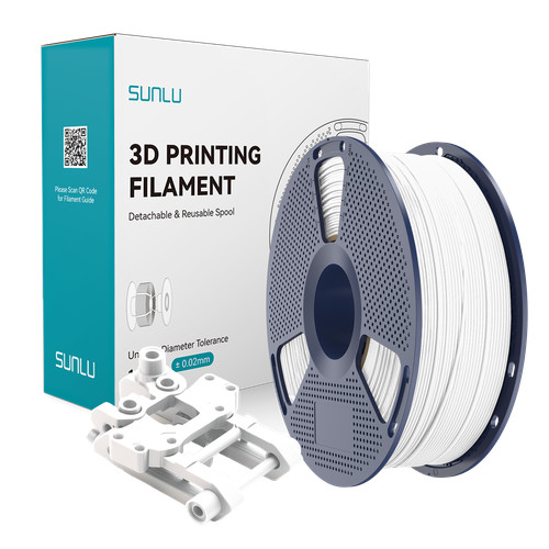 SUNLU ABS 3D Printer Filament High Heat Resistant 1.75MM +/-0.02MM 1KG Spool
