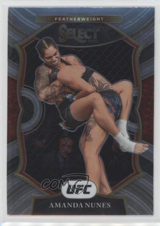 2021 Panini Select UFC Concourse Amanda Nunes #56 00gy