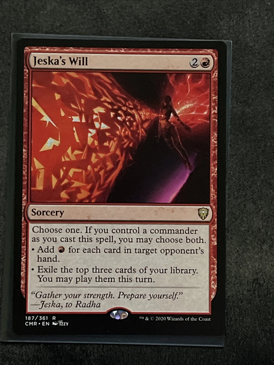 Jeska's Will 187 Commander Legends for sale | eBay