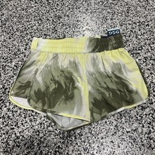 NWT DSG Women's 3 High Rise Stride Shorts Sz M Multi Wash Effect DAW12327PRTZ