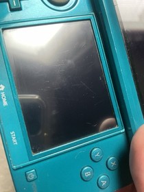 Nintendo 3DS Handheld System - Aqua Blue With Game, PLEASE READ DESCRIPTION