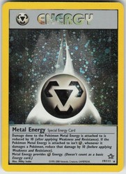 Metal Energy 19/111 Neo Genesis Holo Rare