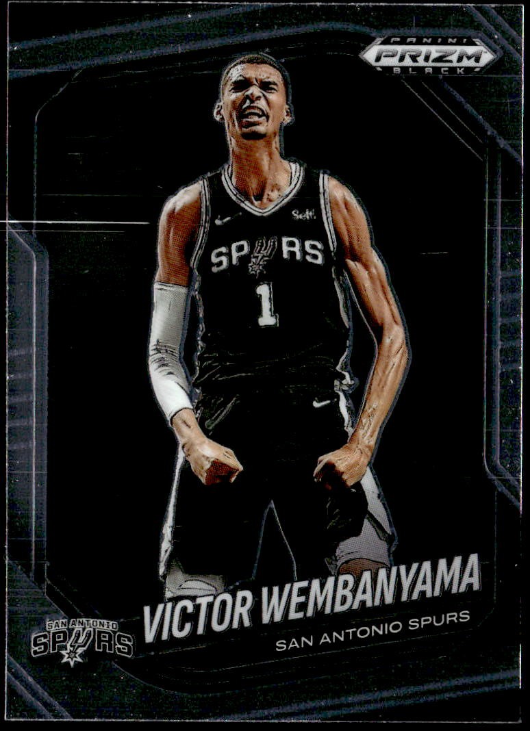 2024-25 Panini Prizm Black #1 Victor Wembanyama F5