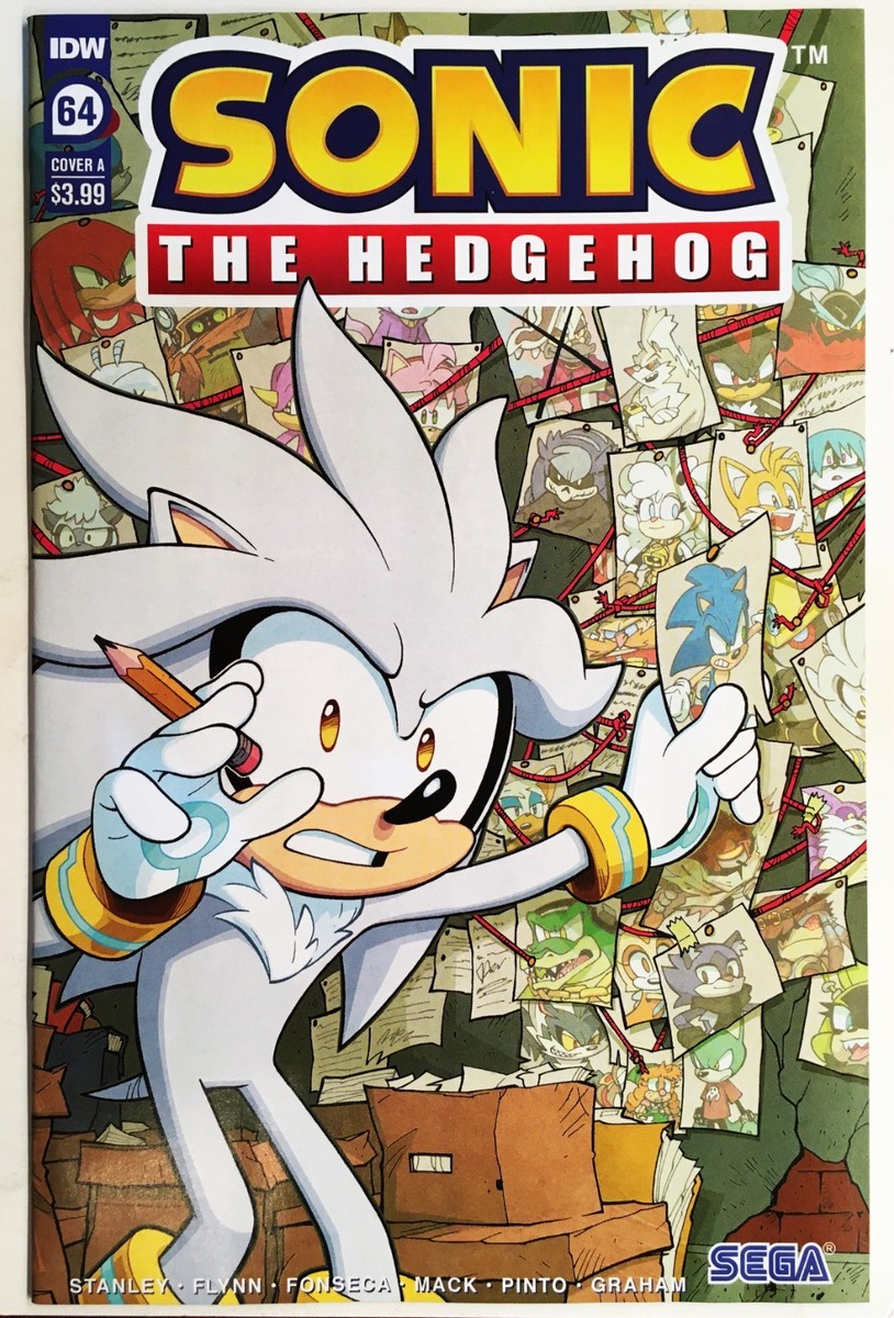 SONIC The HEDGEHOG Comic Book IDW #64 Cover A September 2023