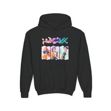 Kpop Demon Hunters Kids Youth Hoodie, Huntrix Girl Hoodie, Mira Rumi Joey Hoodie