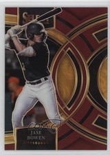 2024 Panini Select Premier Level Maroon Prizm 124/149 Jase Bowen #11 6o3