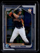 2024 Bowman Chrome Prospects Miguel Palma Houston Astros #BCP-166 1ST Bowman