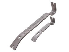 Roughneck  Pro Grip Twin Pack Gorilla 15in & 7in Utility Pry Crow Bars, ROU64519