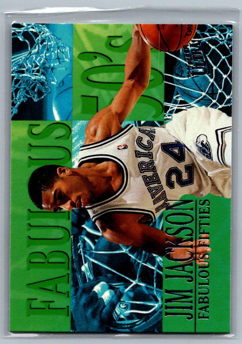 1995-96 Ultra #4 Jim Jackson Fabulous Fifties