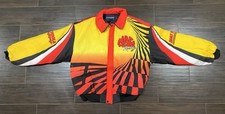 Vintage Mac Tools Racing Puffer Jacket VTG Mechanic NASCAR VTG - L