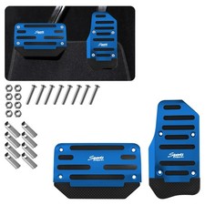 2PCS Car Gas Pedal Covers, Brake  Accelerator Pedal Pads Set Non-slip Clutch...