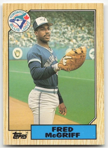 1987 Topps Traded #74T Fred McGriff MINT Blue Jays NO RESERVE! ROOKIE