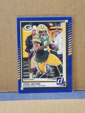2025 Panini Donruss - Josh Jacobs #179 Press Proof Blue Green Bay Packers