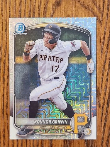 2025 Bowman Chrome Prospects - Konnor Griffin [Mega Refactor] (RC) #BCP-86