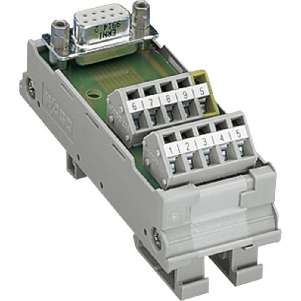 Module de transfert Sub-D WAGO résolvant les pertes de signal industriel 0289-0575