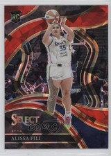 2024 Panini Select WNBA Courtside Red Ice Prizm Alissa Pili #217 Rookie RC 1as0