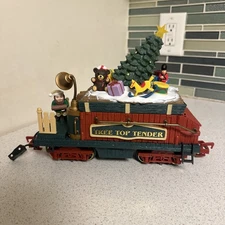 New Bright Holiday Express TREE TOP TENDER 384 387 train sound TESTED VIDEO