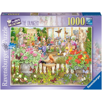 Ravensburger 1000 Teile Puzzle Cosy Café Nr. 2 Die Orangerie