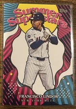 2025 Topps Series 2 Summer Superstars Francisco Lindor #SS-27 Mets
