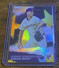 Jacob Misiorowski 2026 Topps Series 1 Stars Of MLB Rookie RC #SMLB-26 Brewers