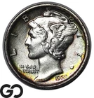 1925-D Mercury Dime, Nice Choice BU++ Better Date
