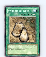 Yu-Gi-Oh TCG Symbols Of Duty SDWS-EN029 1st Edition Common Card Played LP