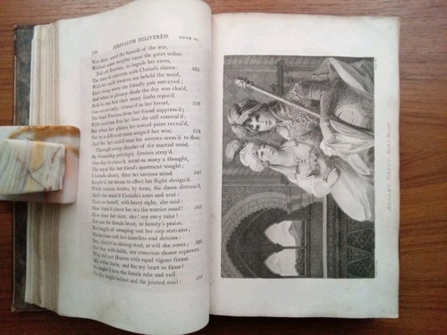 Antique 1811 ~ JERUSALEM DELIVERED An Heroic Poem ~ Torquato Tasso / John Hoole - Imagen 5 de 8