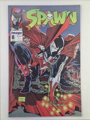 SPAWN #8A 1st app. Vindicator, Origin of Hell IMAGE 1993