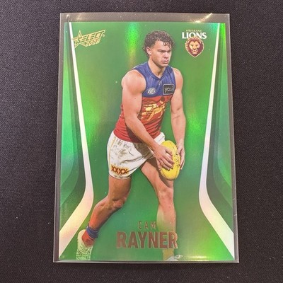 Cam Rayner #53/60 Green Foil 2026 Select Footy Stars Hobby - Brisbane Lions