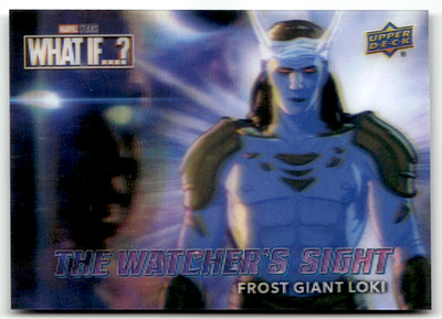Upper Deck 2023 Marvel What If...? WS-14 Frost Giant Loki The Watcher's Sight