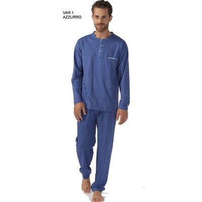 Herren Pyjama Übergrößen Baumwolle Gary G60001 - Gr. 60