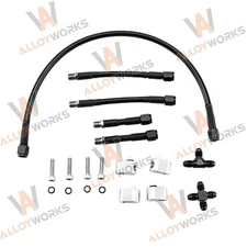 4 Corner Coolant Steam Port Crossover Hose Kit Fit LS1 LS3 4.8/5.3/5.7/6.0/6.2L