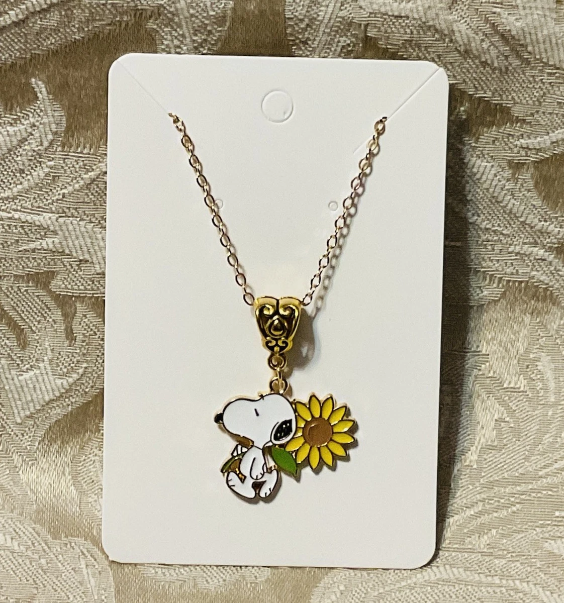 gold snoopy charm products for sale | eBay