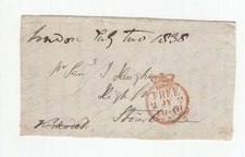 Francis Burdett Signed Free Front 1838 / Autographed Election Reformer