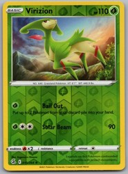 Virizion 015/264 Fusion Strike Reverse Holo Rare