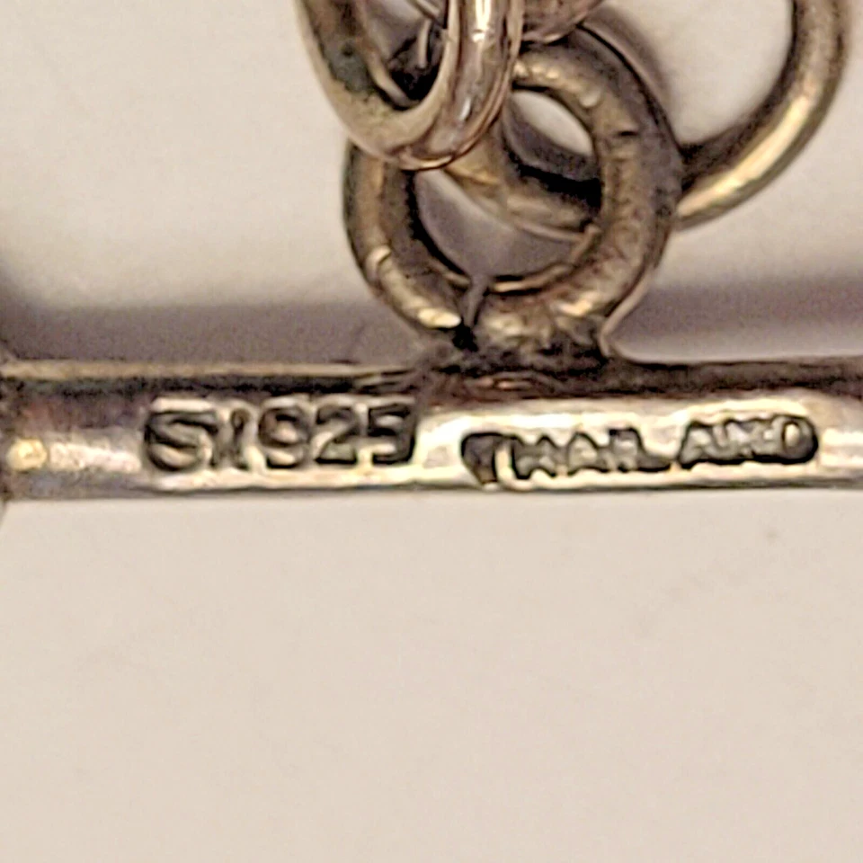 Collar de piedras preciosas Gen. Natural Azul Verde Pepita Chip 5 hilos 925 Foto 4 de 4