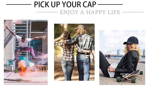 Retro Biker Baseball Cap Distressed Vintage Look Adult Unisex Cotton Cool - Picture 11 of 24