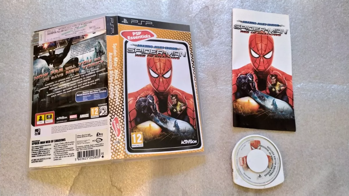 Spiderman: Web Of Shadows (#) /Psp