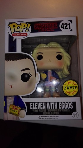 Funko POP ! Eleven with Eggos 421 CHASE - Stranger Things - SUBITO DISPONIBILE! - Imagen 2 de 2